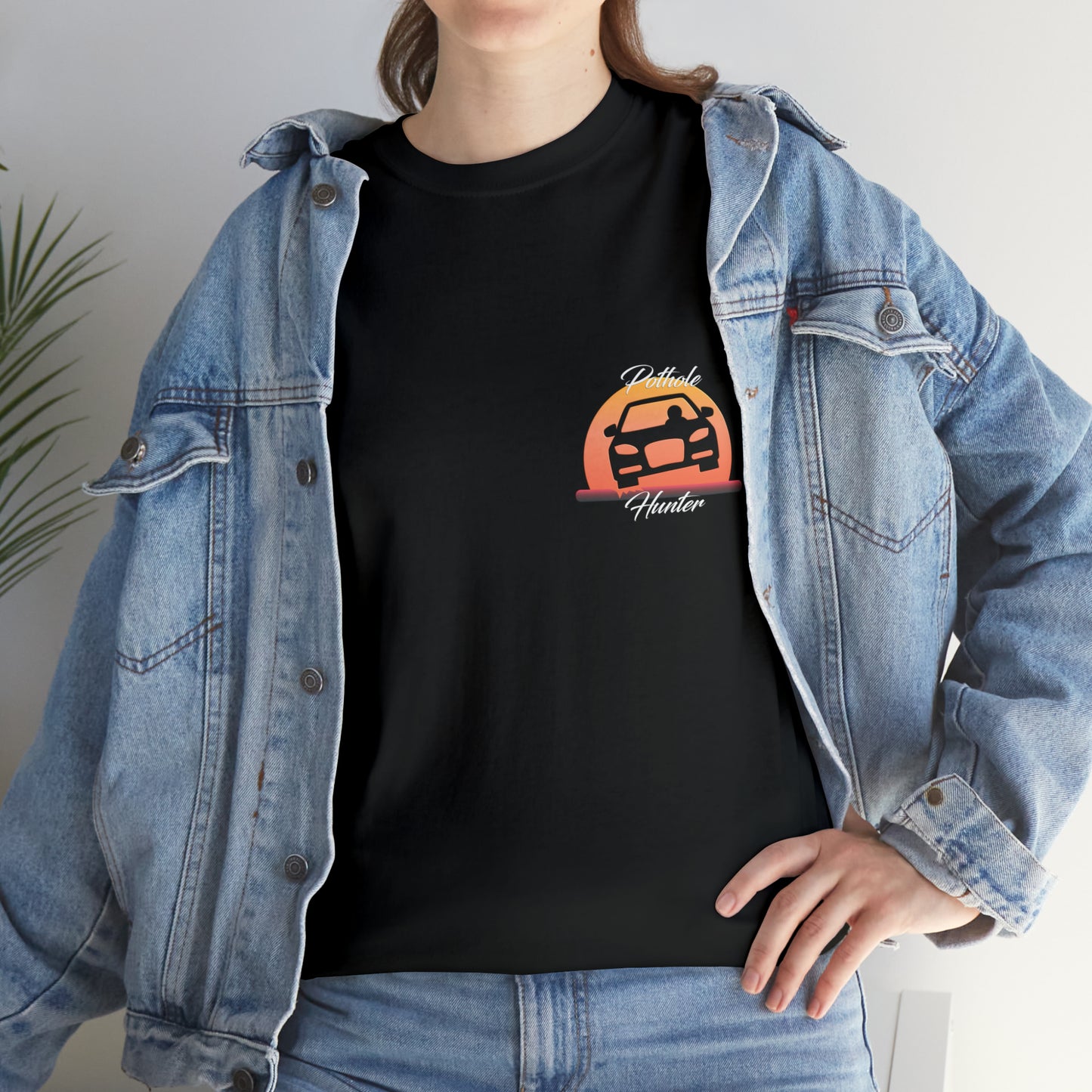 Pothole Hunter Unisex Heavy Cotton Tee