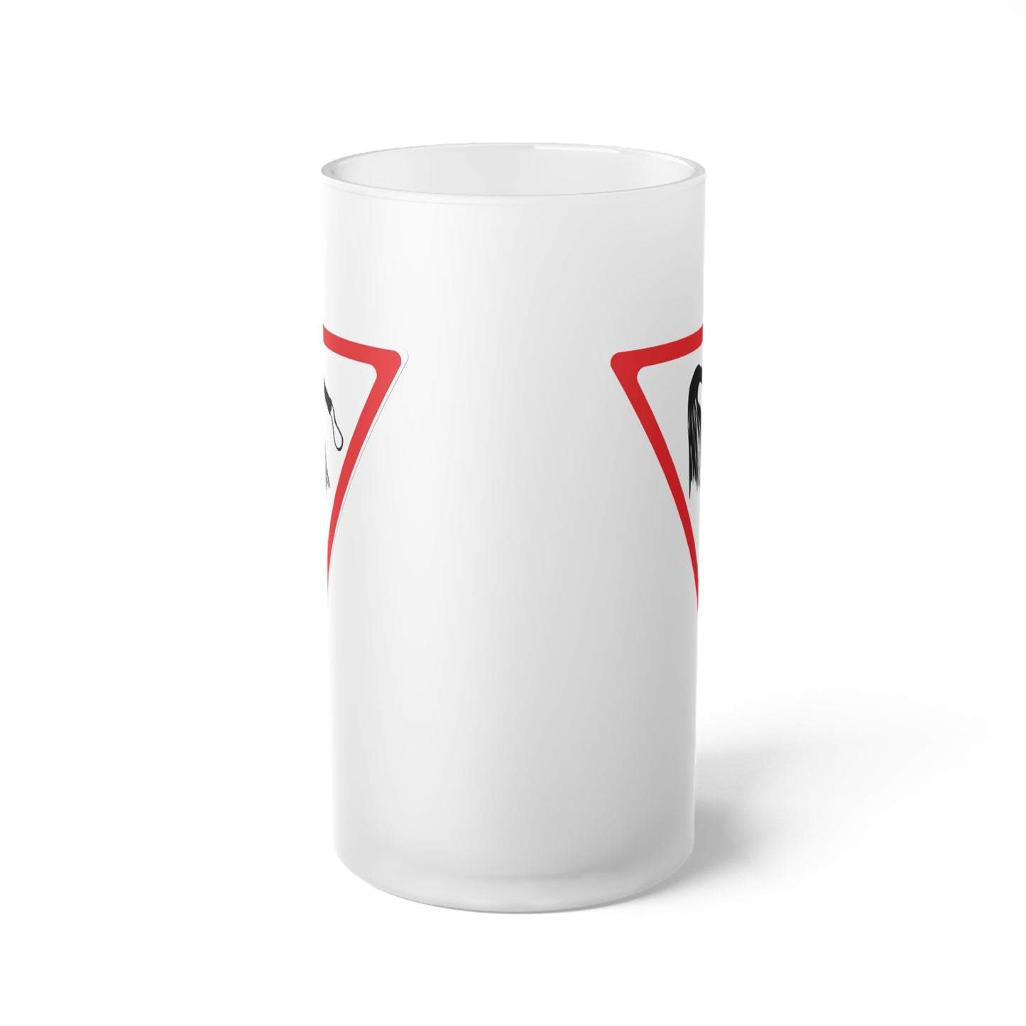 Yield for flogging Frosted Glass Beer Mug