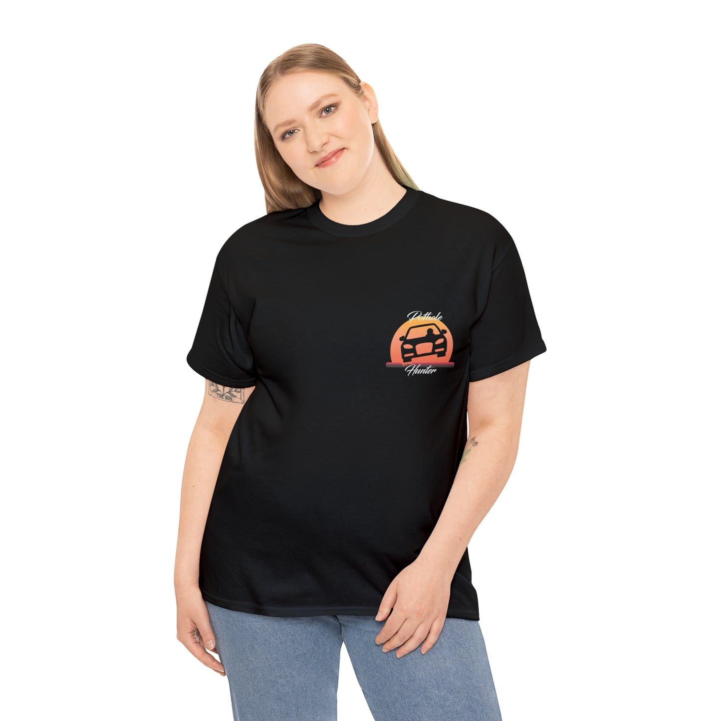 Pothole Hunter Unisex Heavy Cotton Tee