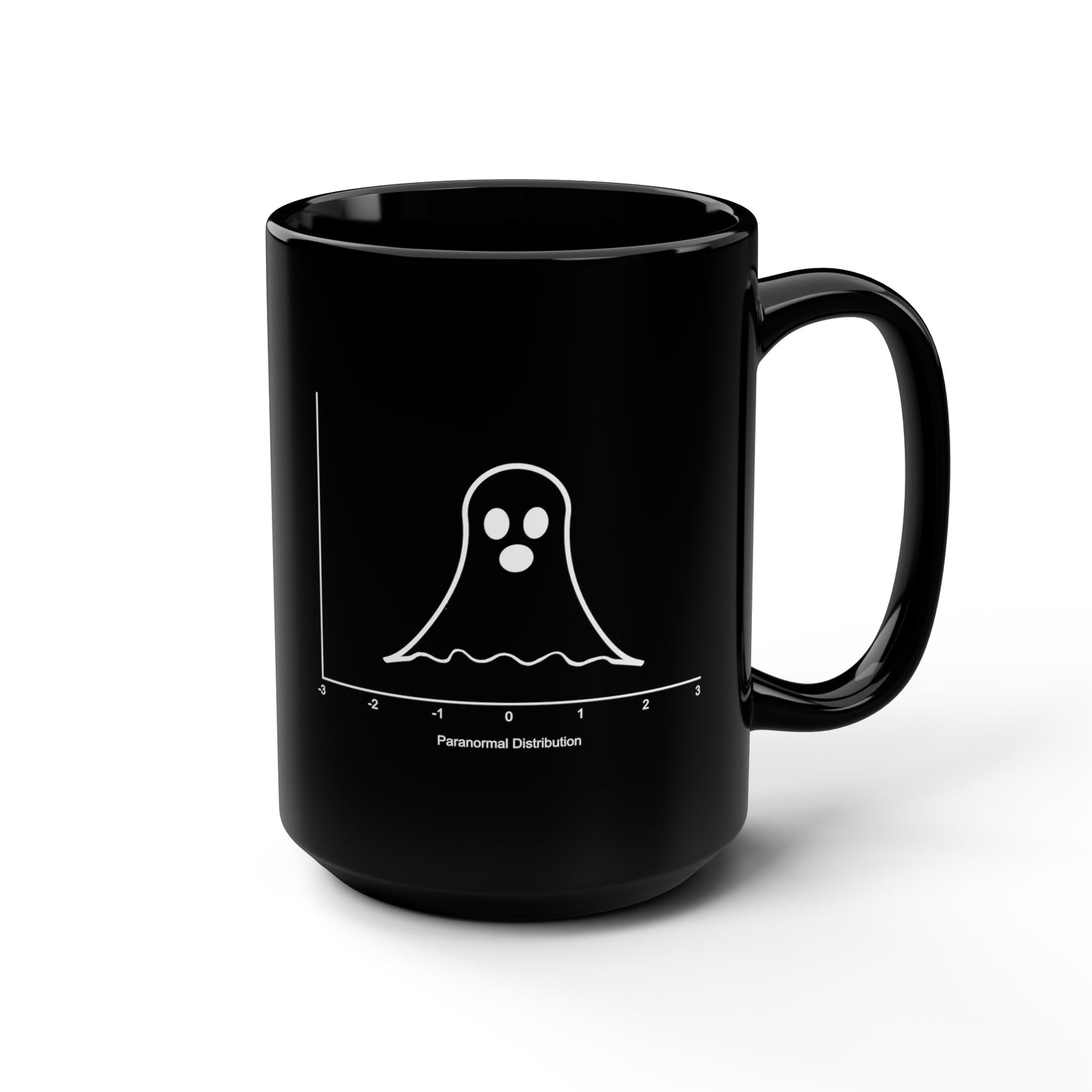 Paranormal Distribution Black Mug, 15oz