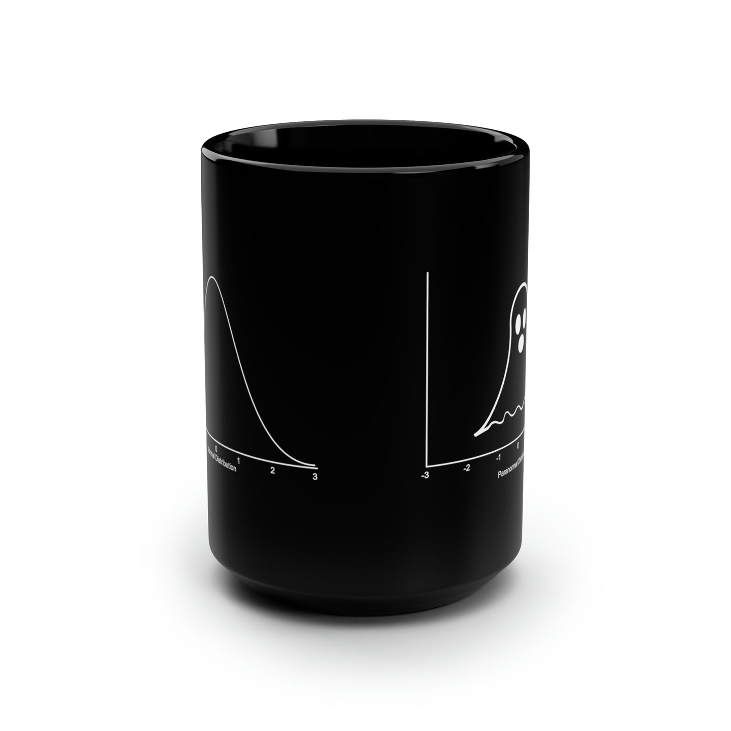 Paranormal Distribution Black Mug, 15oz