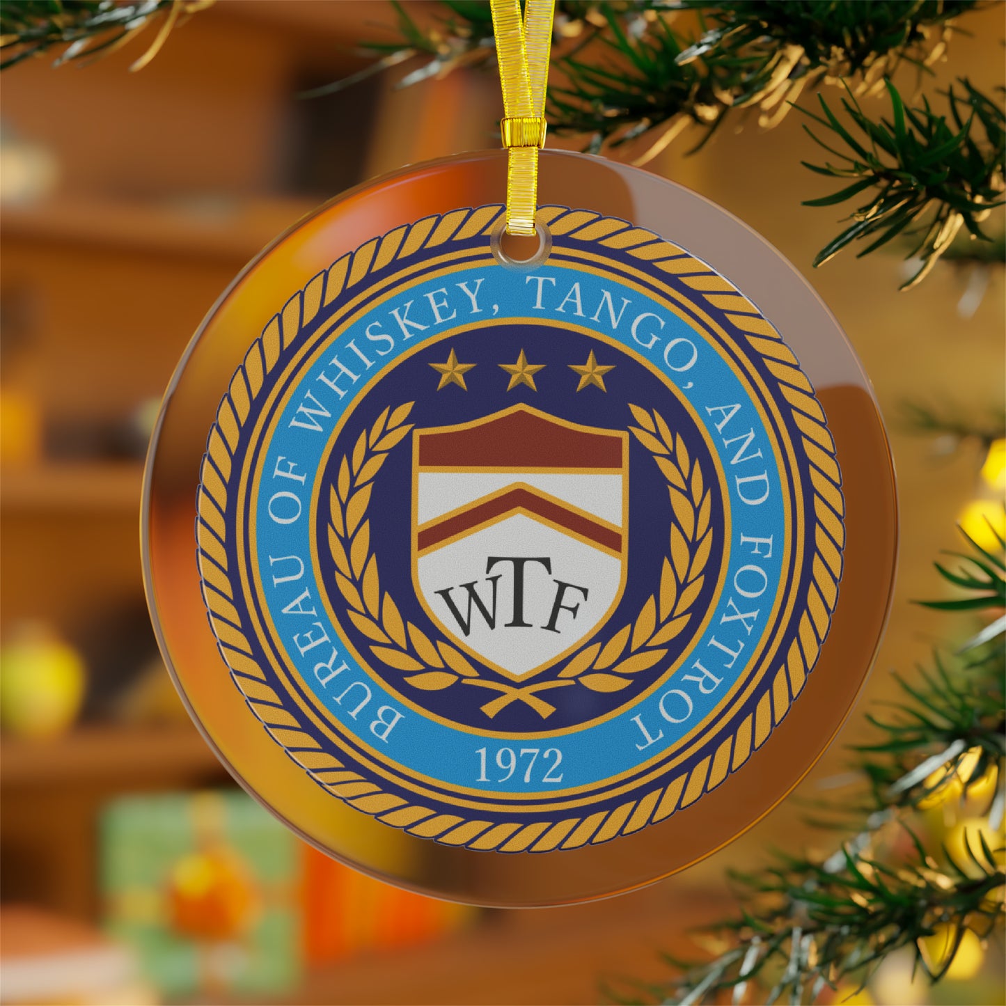 Bureau of WTF Glass Ornaments