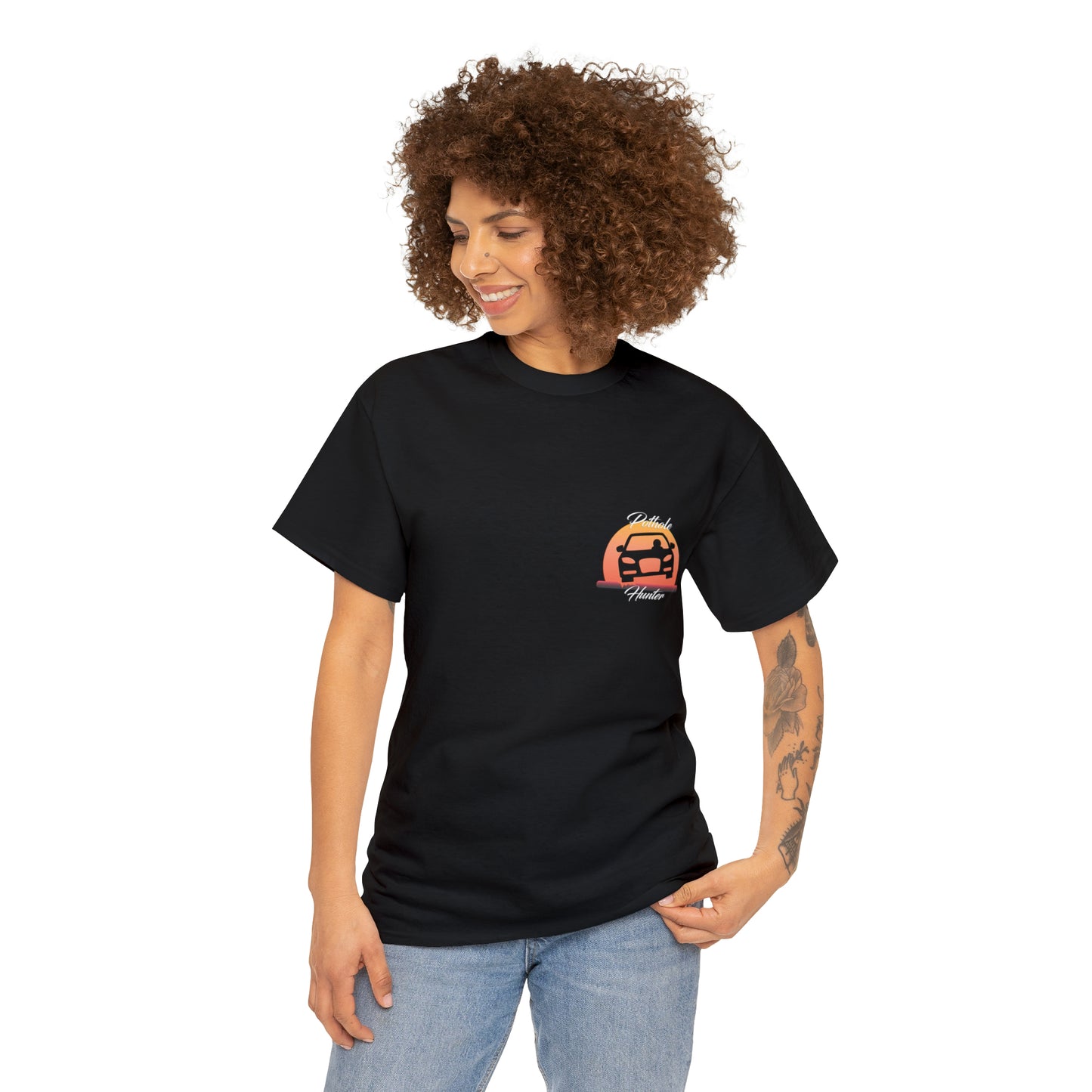 Pothole Hunter Unisex Heavy Cotton Tee