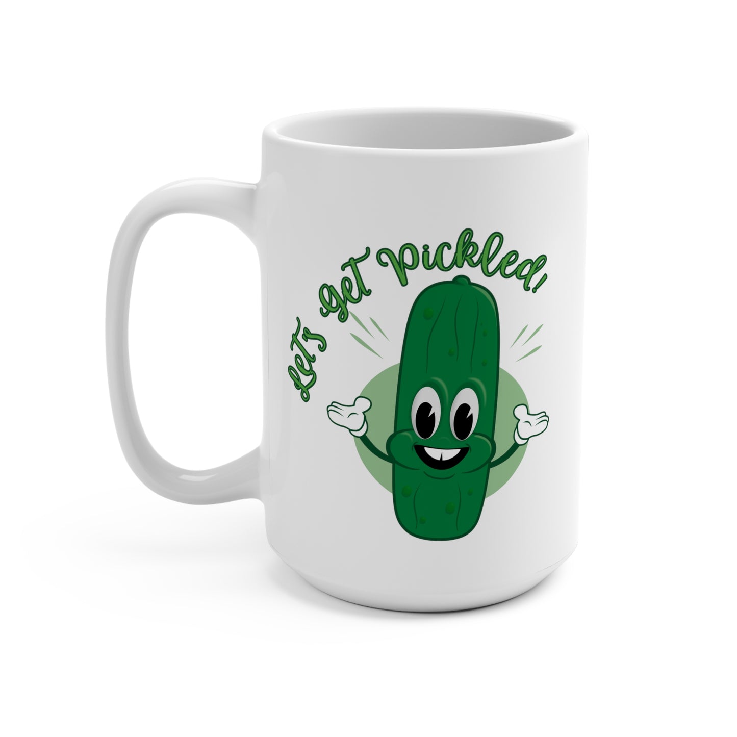 Let's Get Pickled Mug 15oz