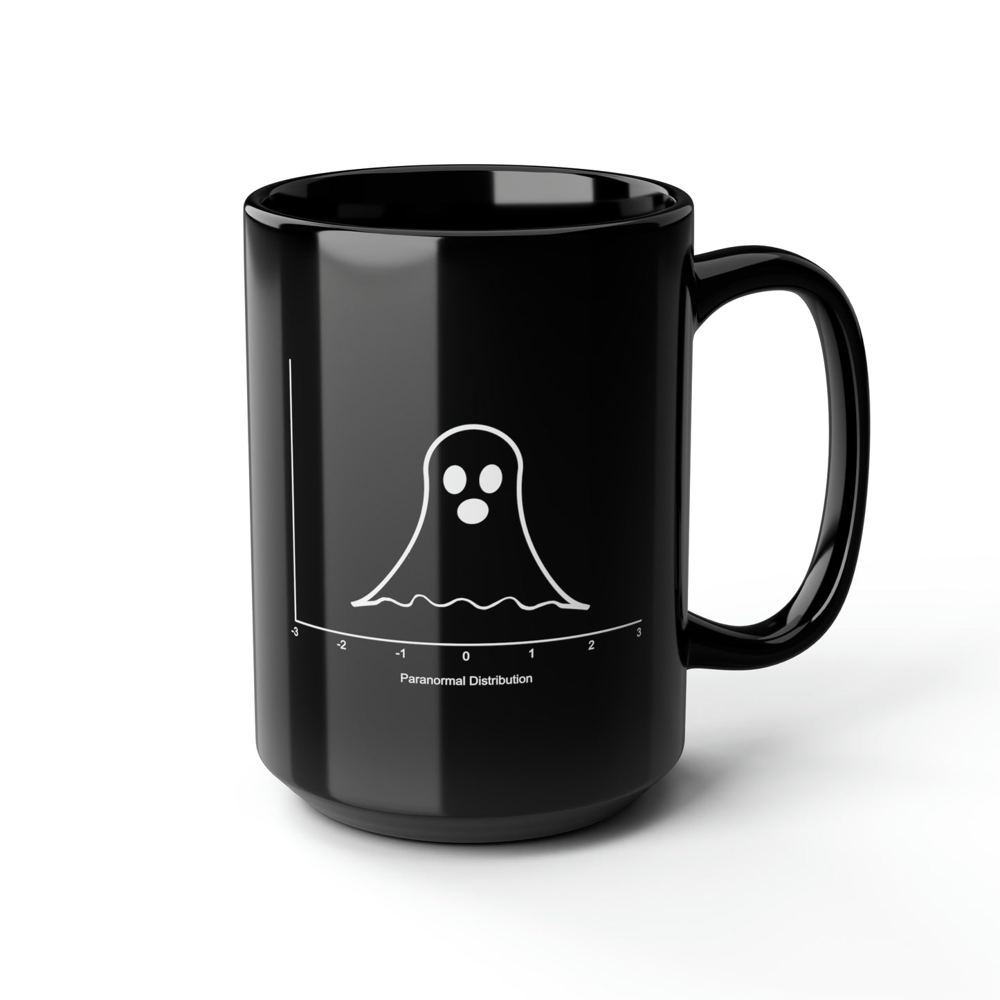 Paranormal Distribution Black Mug, 15oz