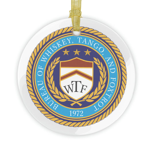 Bureau of WTF Glass Ornaments