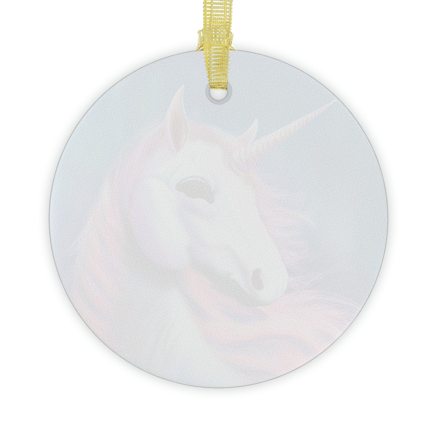 Magical Unicorn Glass Ornaments