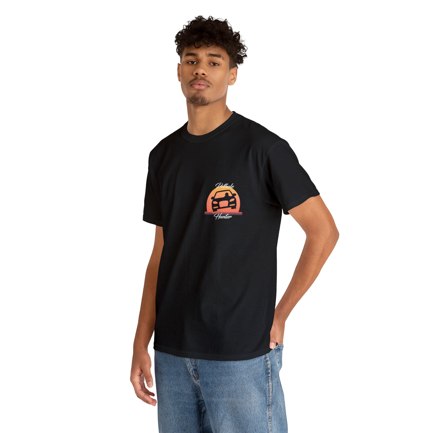 Pothole Hunter Unisex Heavy Cotton Tee