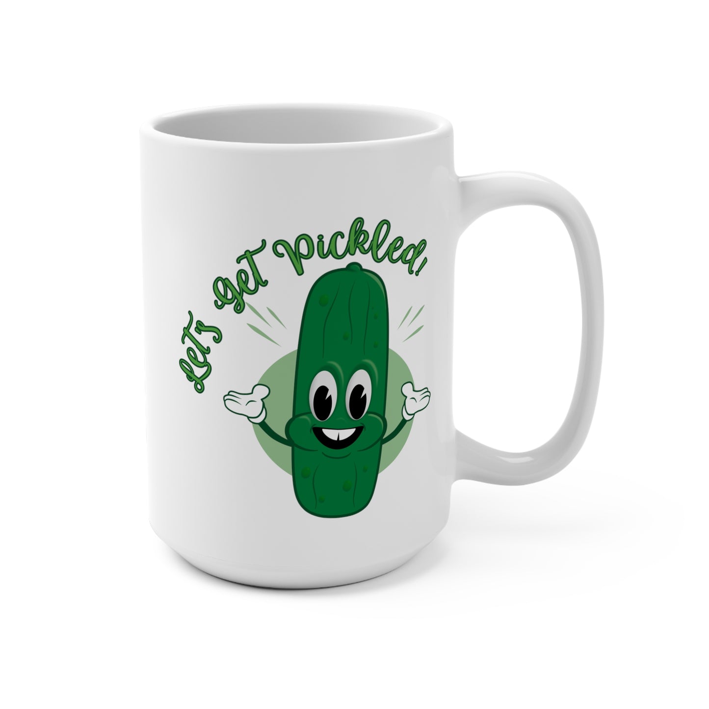 Let's Get Pickled Mug 15oz