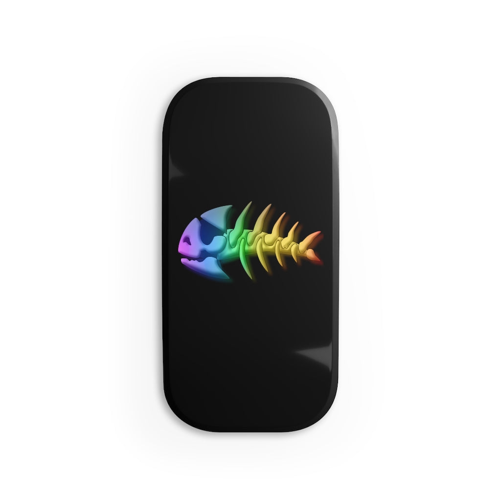 Pirate Fish Pride Phone Click-On Grip