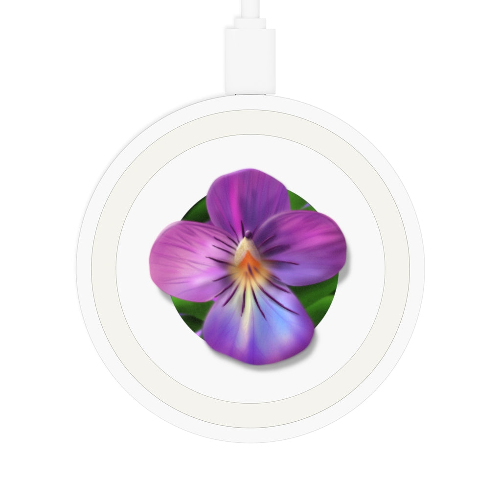 Common Blue Violet Quake Wireless Charging Pad