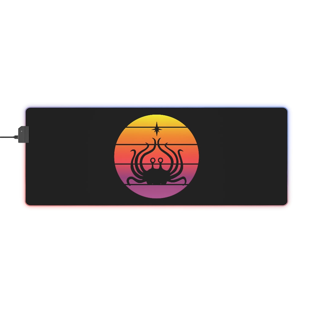FSM Sunset LED Gaming Mouse Pad