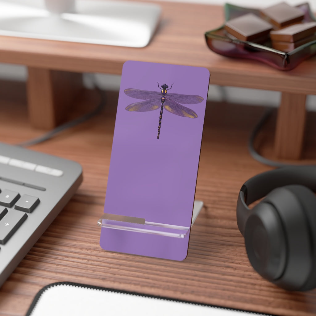 Purple Dragonfly Mobile Display Stand for Smartphones