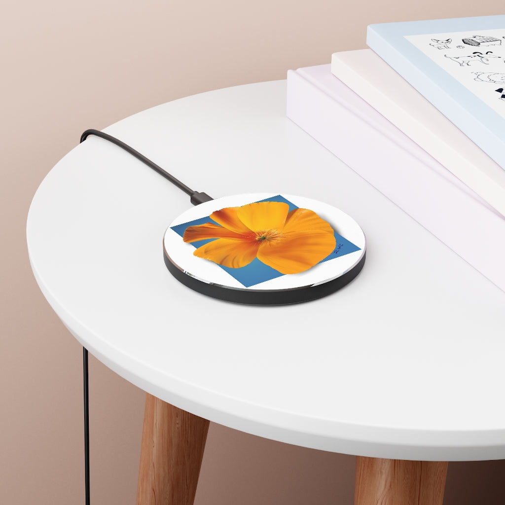 Golden Poppy Wireless Charger