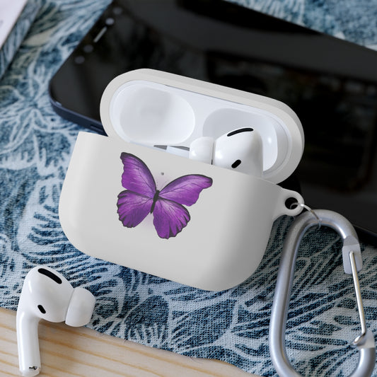 Purple Butterfly AirPods\Airpods Pro Case cover