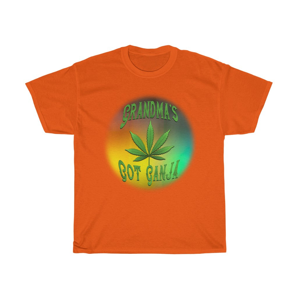 Grandma's Got Ganja - Rainbow Short sleeve tee