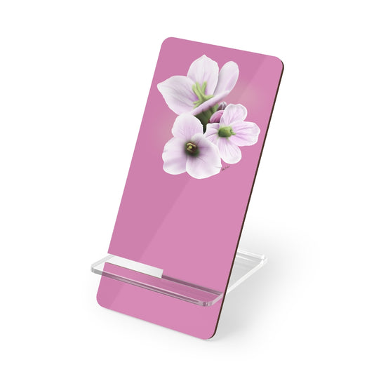 Pink Blossoms Mobile Display Stand for Smartphones