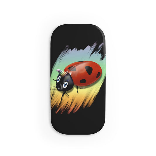 Unicorn Ladybug Phone Click-On Grip