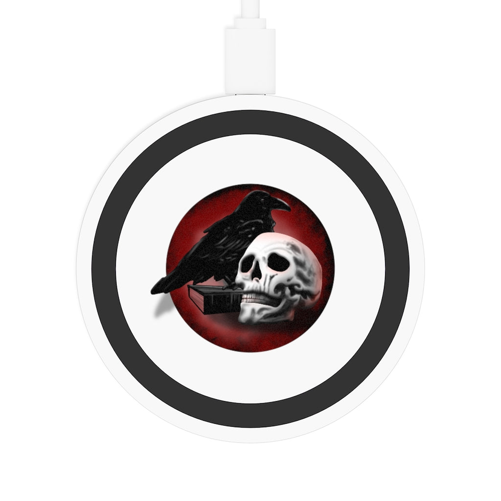 Skull and Raven Quake Wireless Charging Pad