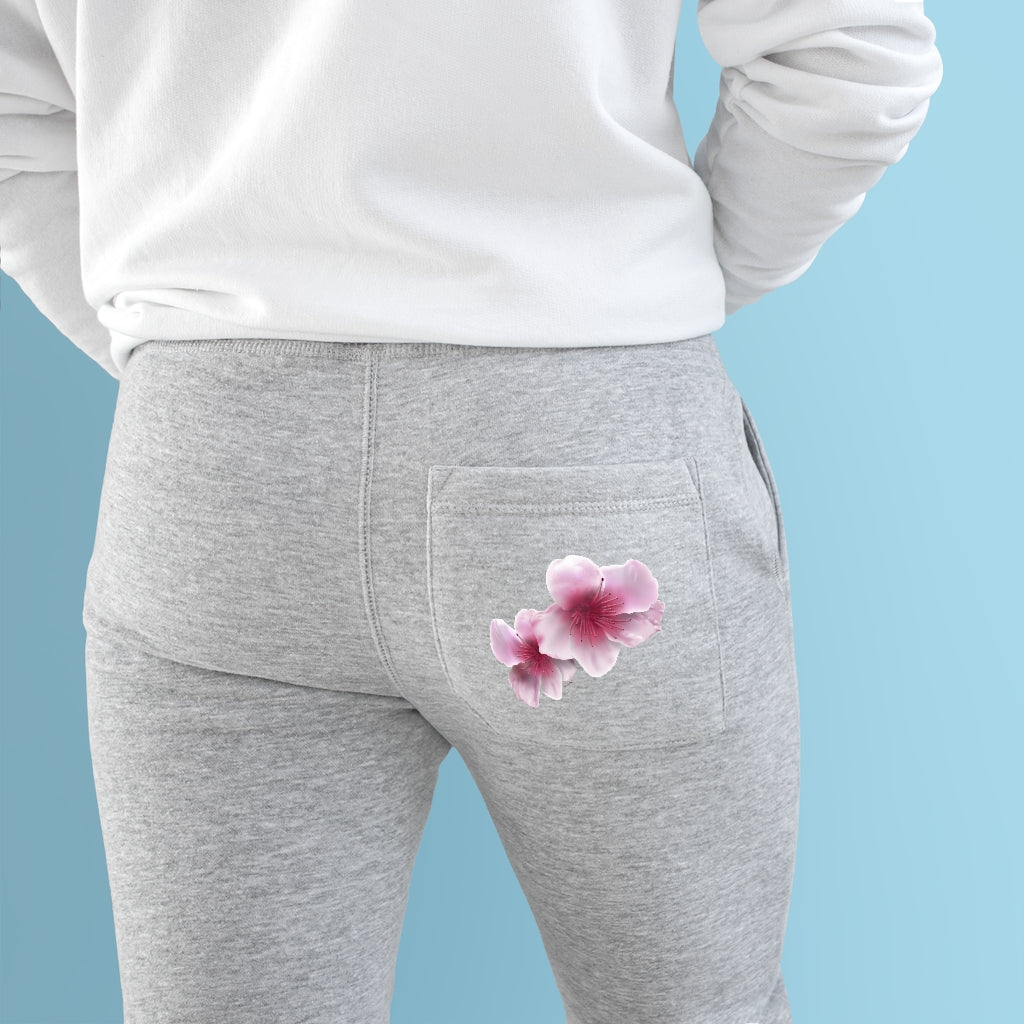 Peach Blossom Premium Fleece Joggers