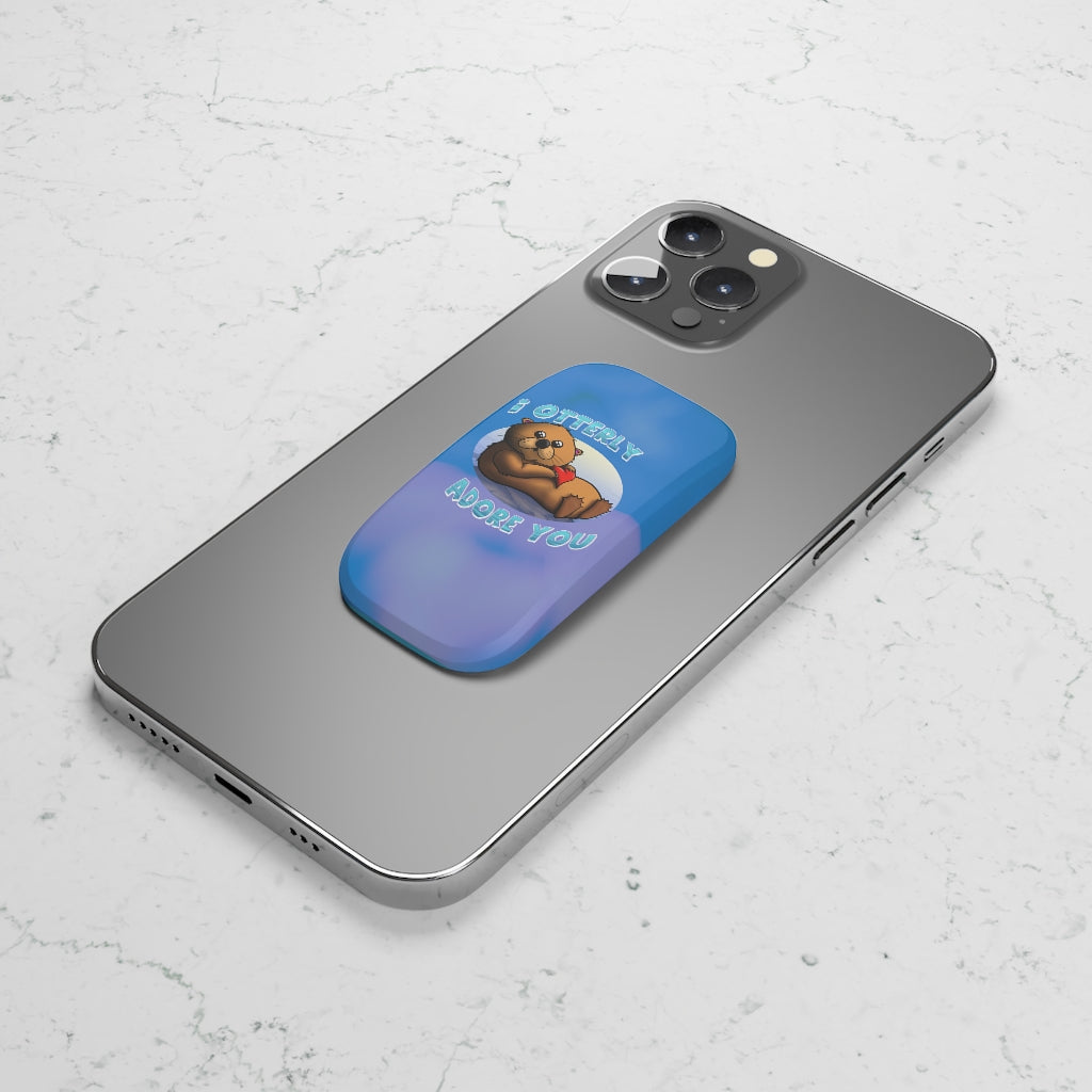 I Otterly Adore You Phone Click-On Grip