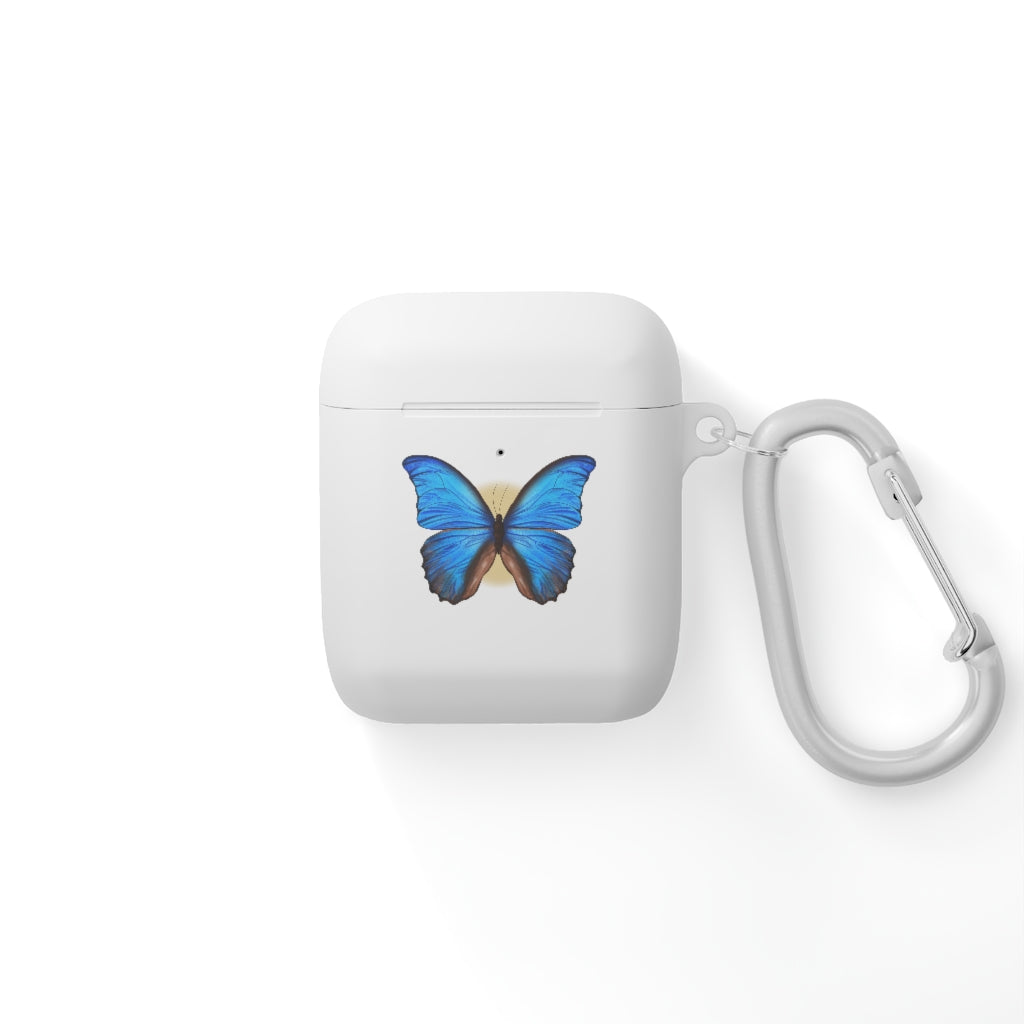 Blue Butterfly Personalized AirPods\Airpods Pro Case cover