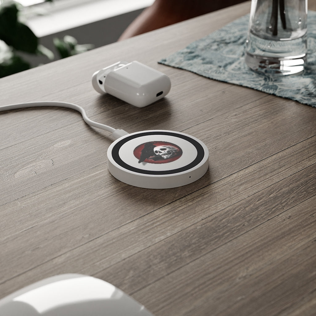 Skull and Raven Quake Wireless Charging Pad