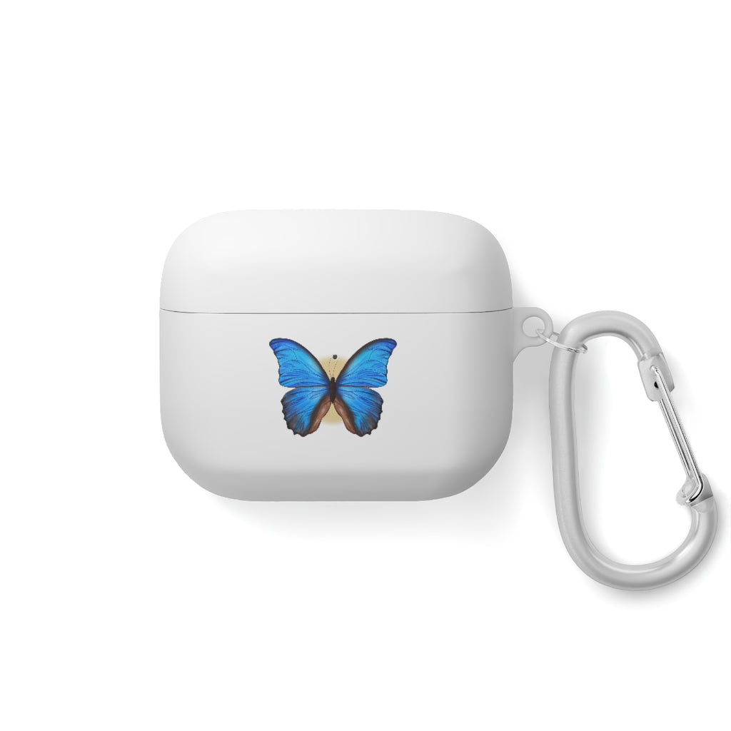 Blue Butterfly Personalized AirPods\Airpods Pro Case cover