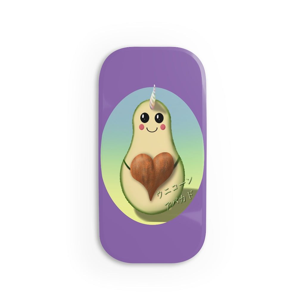 Unicorn Avocado Phone Click-On Grip