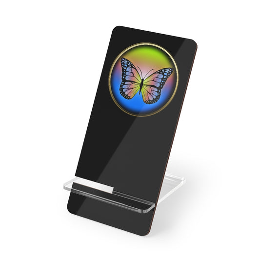 Rainbow Butterfly Mobile Display Stand for Smartphones