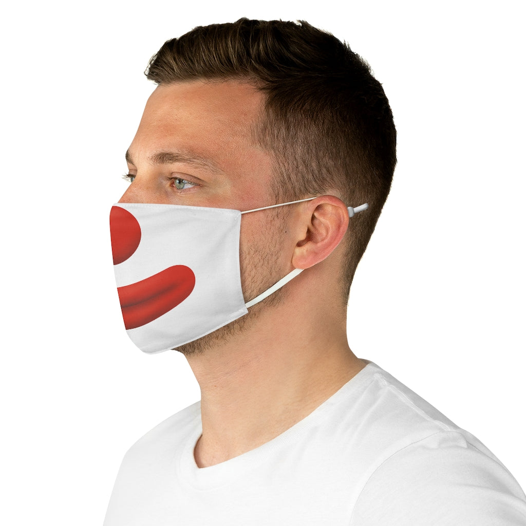 Clown Face Fabric Face Mask