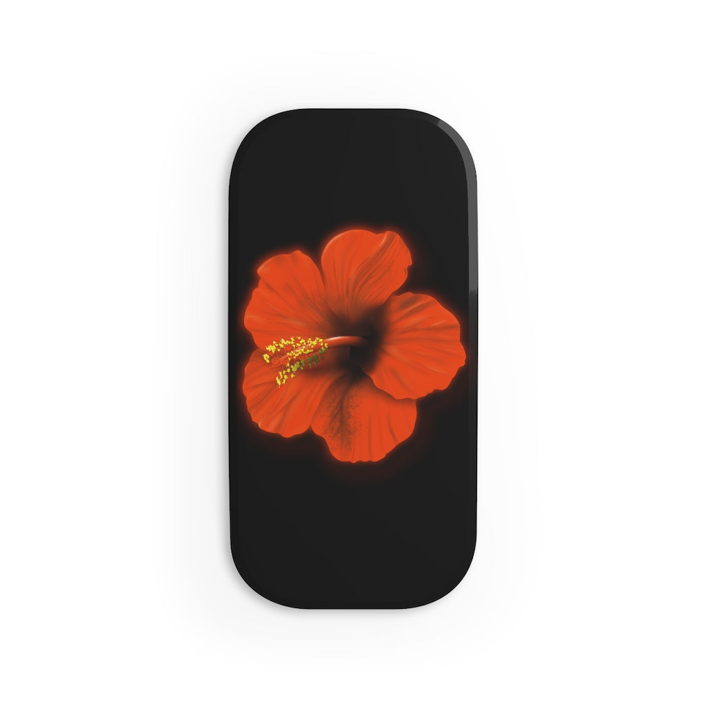 hibiscus flower Phone Click-On Grip