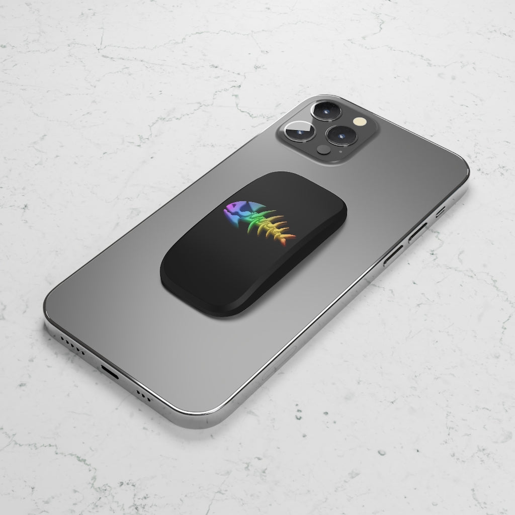 Pirate Fish Pride Phone Click-On Grip