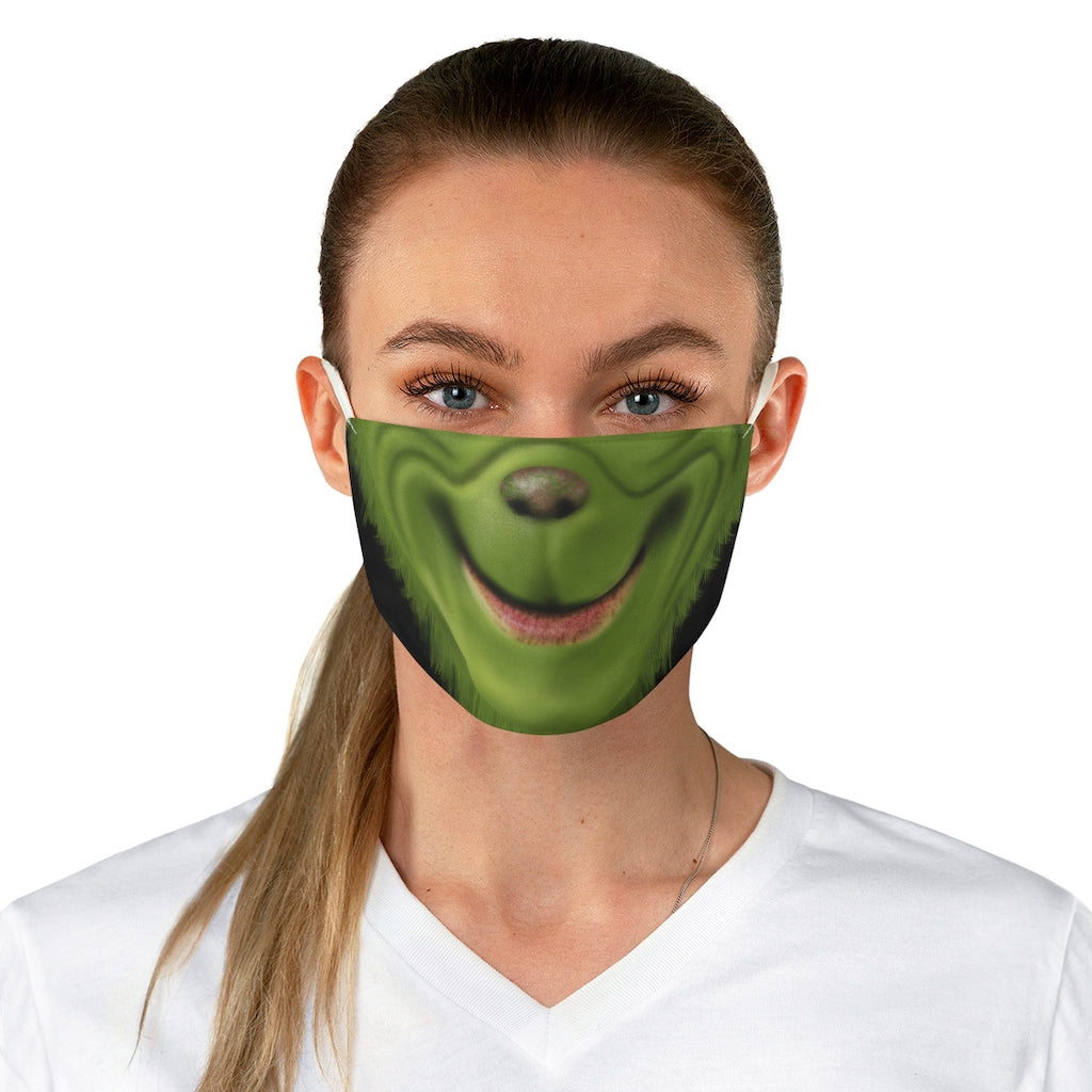 A Cruel Smile Fabric Face Mask