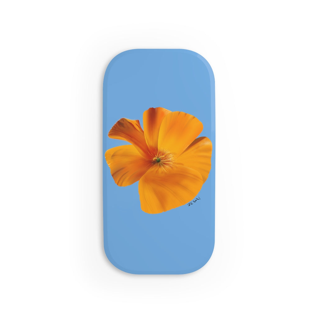 Golden Poppy Phone Click-On Grip