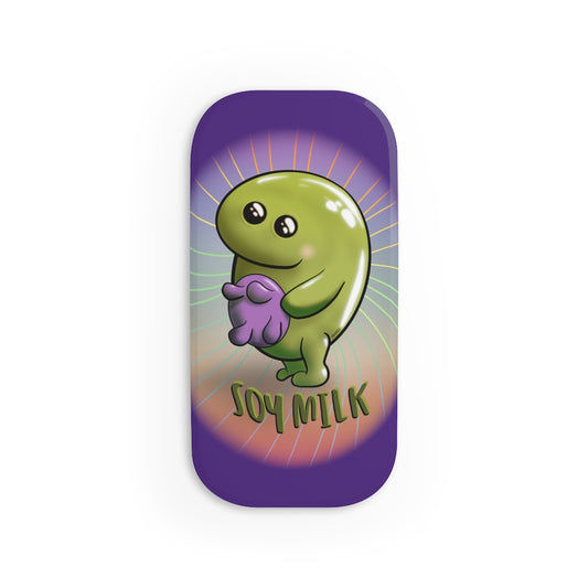 Soy Milk Phone Click-On Grip