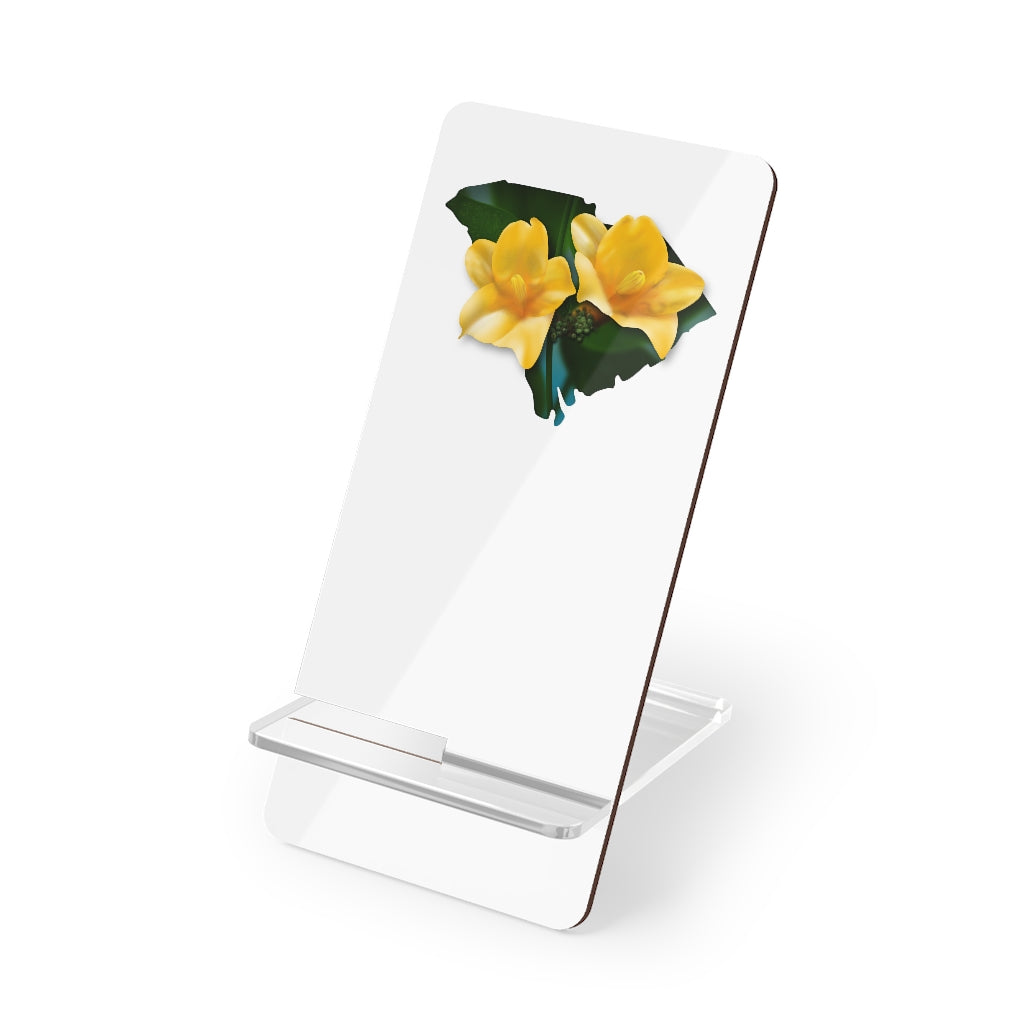 South Carolina Yellow Jessamine Mobile Display Stand for Smartphones