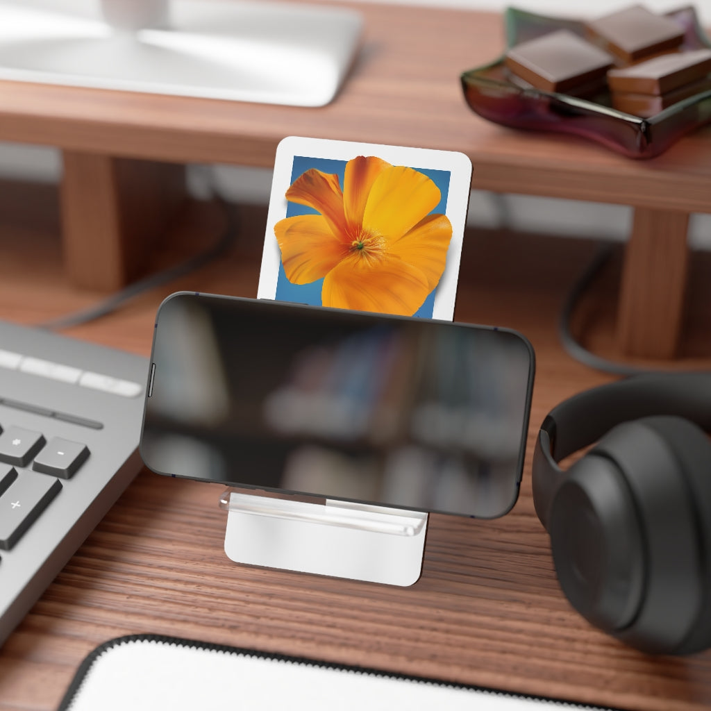 Golden Poppy Mobile Display Stand for Smartphones