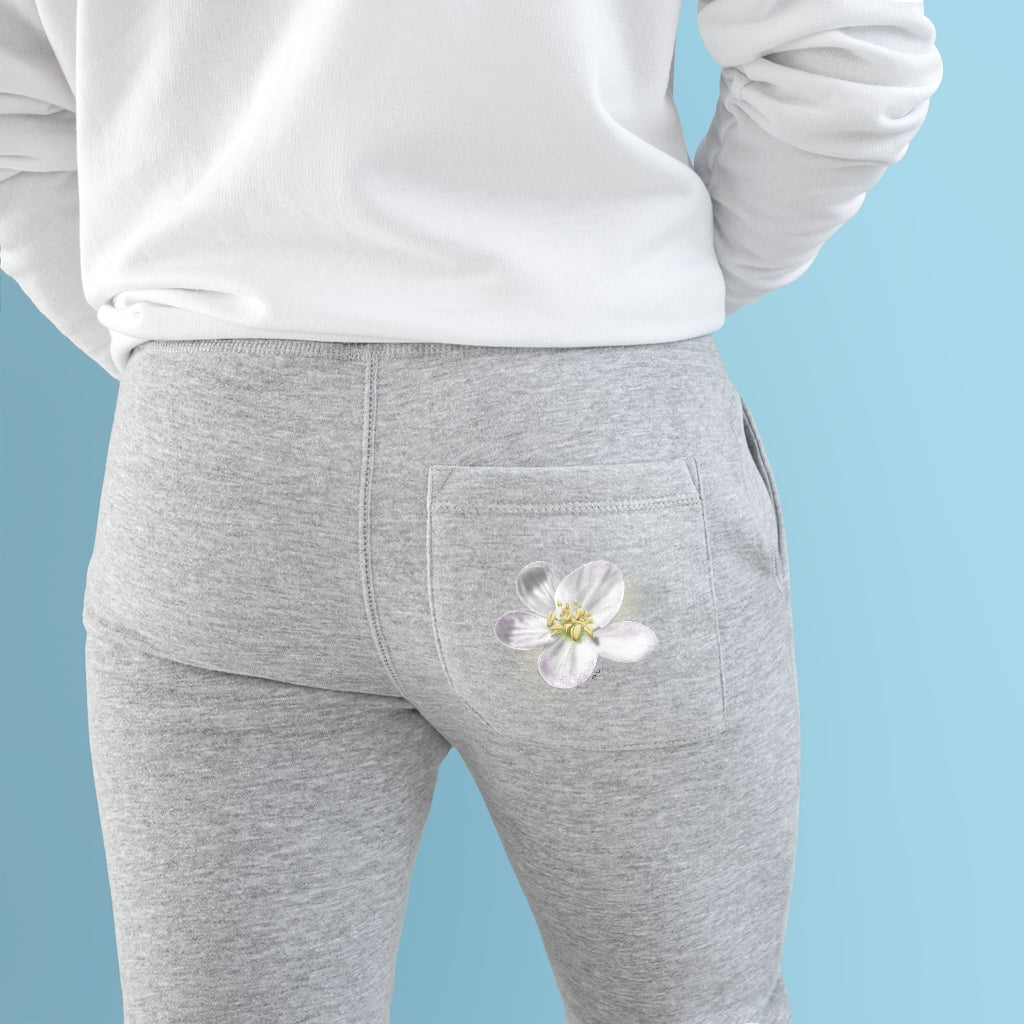 Apple Blossom Premium Fleece Joggers