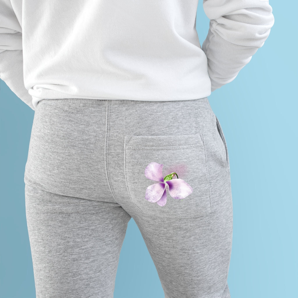 A common blue violet Premium Fleece Joggers