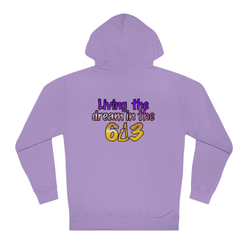 Living the Dream in the 603 Unisex Hooded Sweatshirt