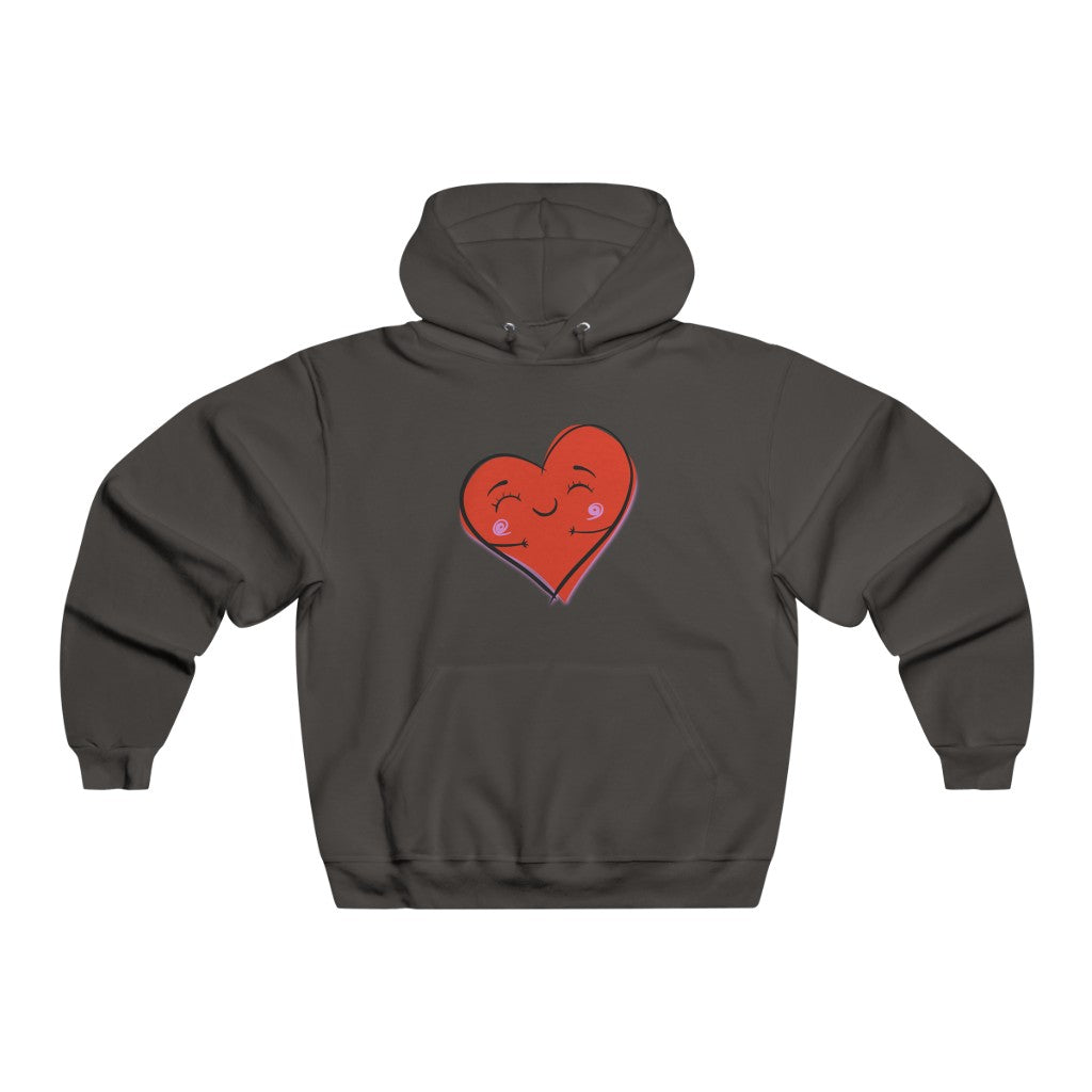 A Cute Heart Men's NUBLEND® Hooded Sweatshirt
