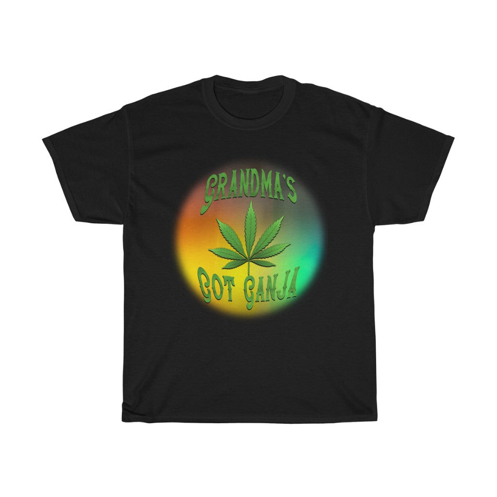 Grandma's Got Ganja - Rainbow Short sleeve tee