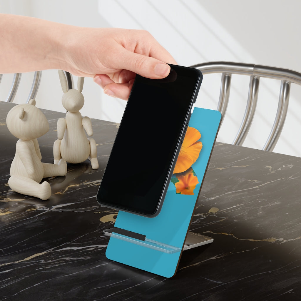 California Poppy Mobile Display Stand for Smartphones