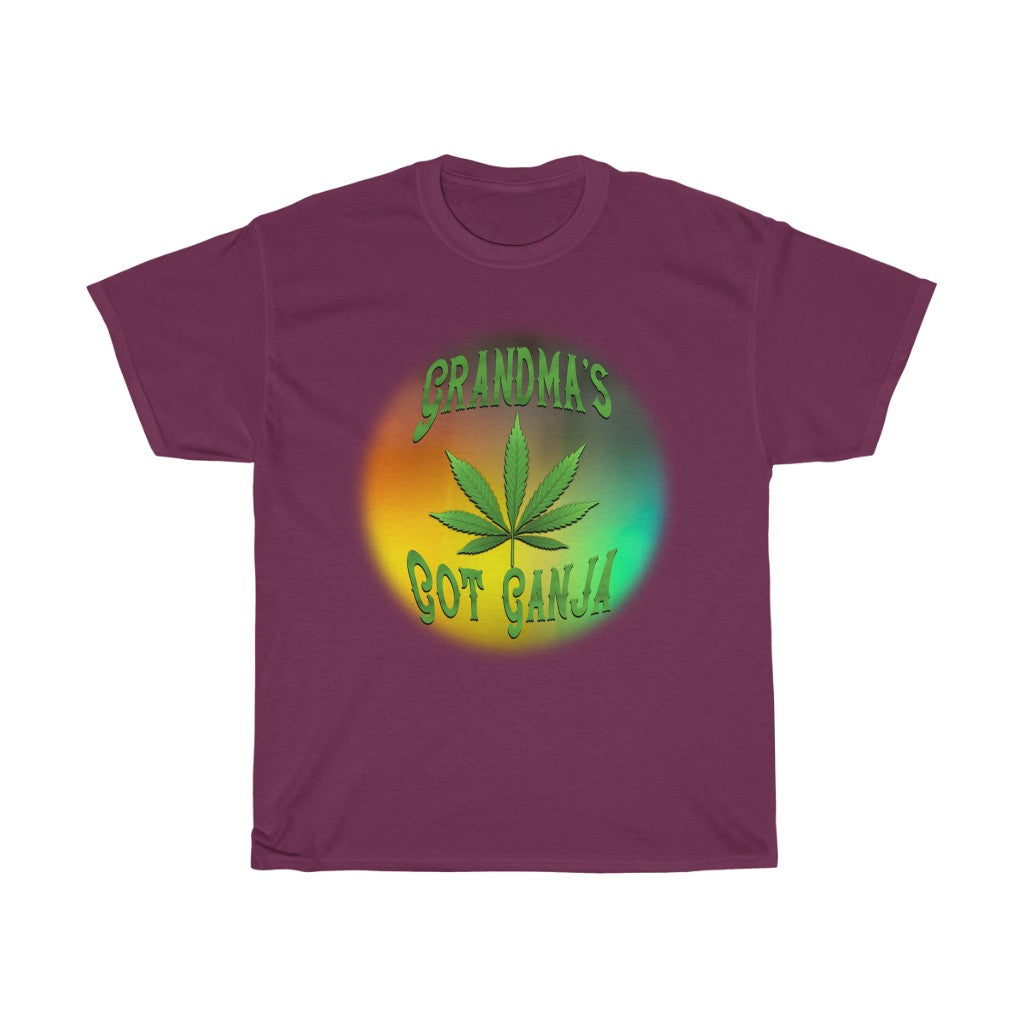 Grandma's Got Ganja - Rainbow Short sleeve tee