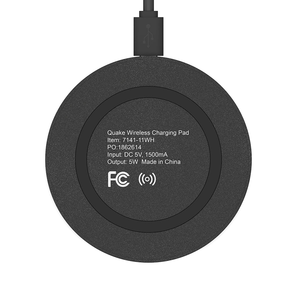 Alpine Forget me not in Alaska Quake Wireless Charging Pad