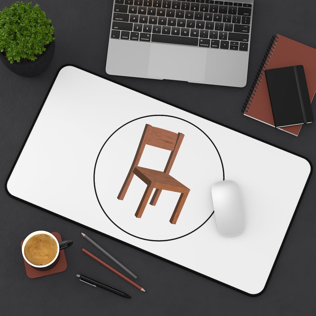 Chair Emoji Desk Mat