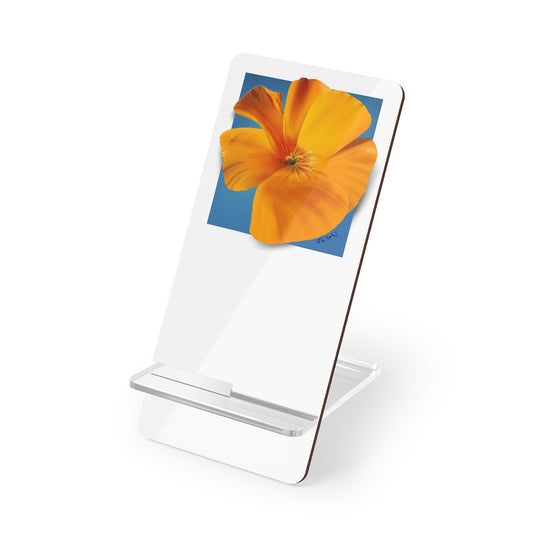 Golden Poppy Mobile Display Stand for Smartphones