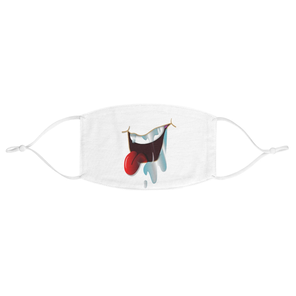 Drooling Smile Fabric Face Mask