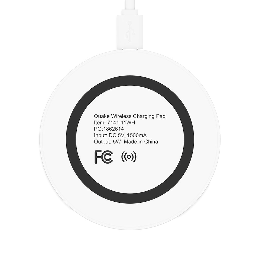 Alpine Forget me not in Alaska Quake Wireless Charging Pad